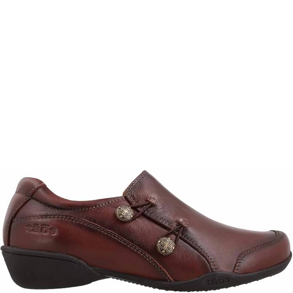 NEW TAOS women's encore flat shoes in brunette
